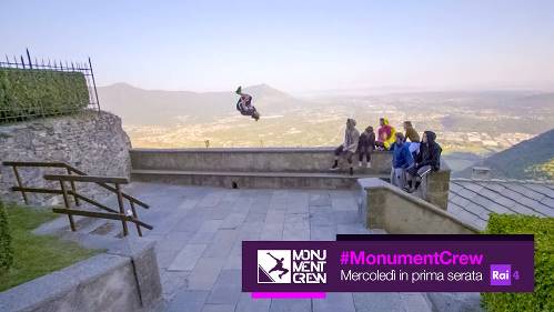 Monument Crew su RAI4.jpg